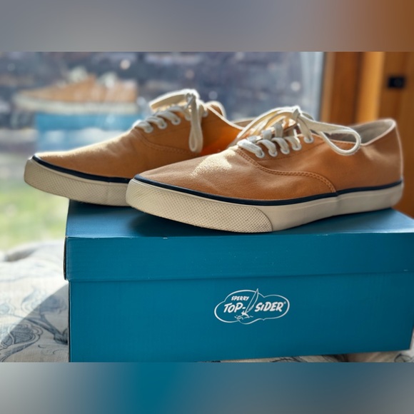 Sperry Top Siders, Yellow (mustard) - Picture 2 of 3